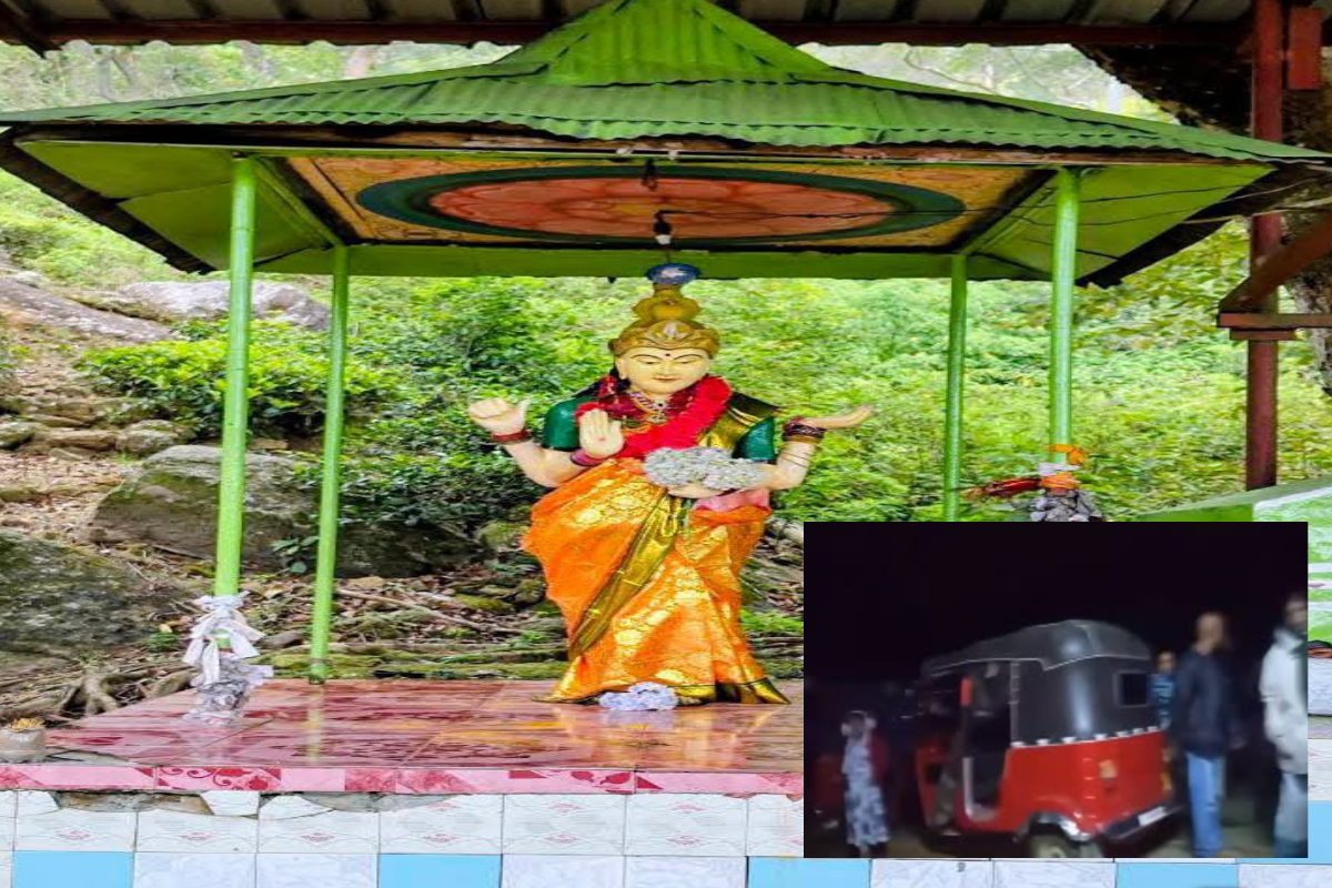 நுவரএલിய ஹிந்து கோயில் மைதานத்தில் புத்தர் சிலை நிறுவல் முயற்சி நிறுத்தப்பட்டது