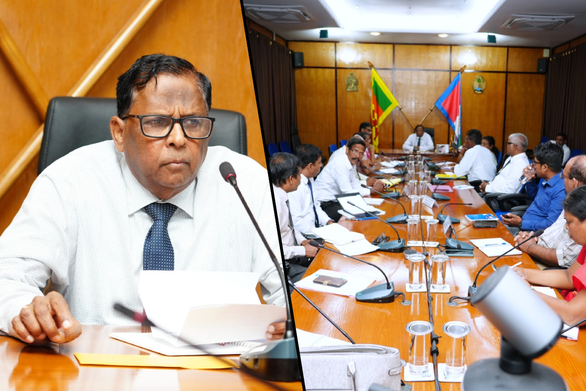வடக்கு மாகாணத் தவலைவர் வளர்ச்சித் திட்டங்களின் சரியான நேரத்திய முடிவை வலியுறுத்துகிறார்