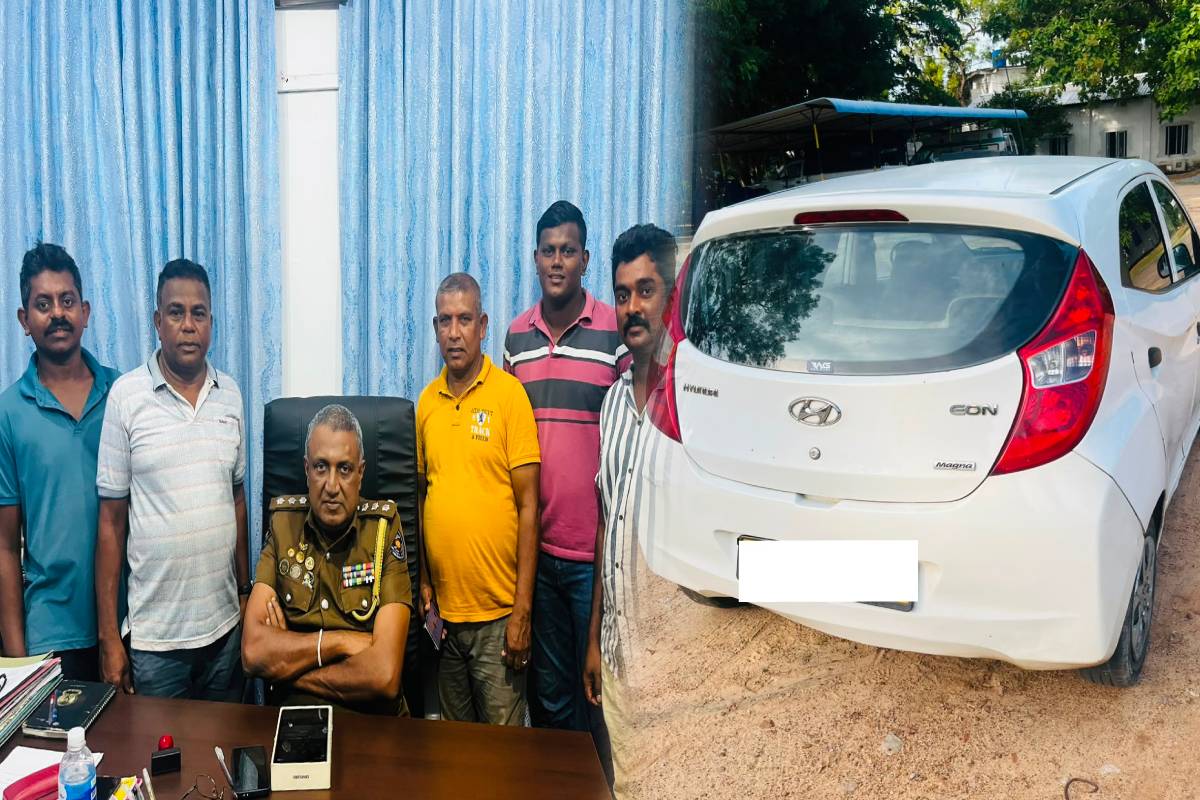 சம்மந்துரையில் போலீஸ் சோதனையில் கால்நடை கடத்தல் வாகனம் மற்றும் கைது