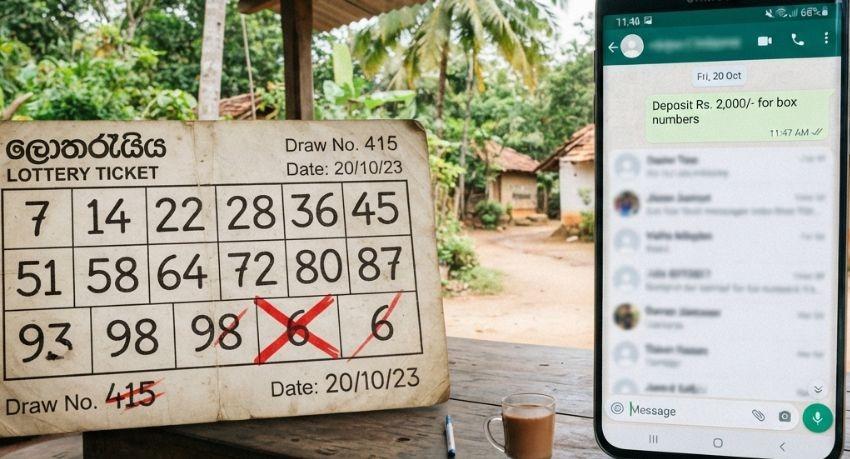 Illegal Lottery Betting Dubbed National Crisis as 'Number Cutting' Spreads Across Sri Lanka