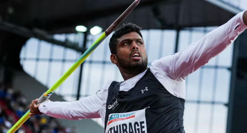 Sri Lankan Javelin Star Tharanga Competes in Lausanne Diamond League