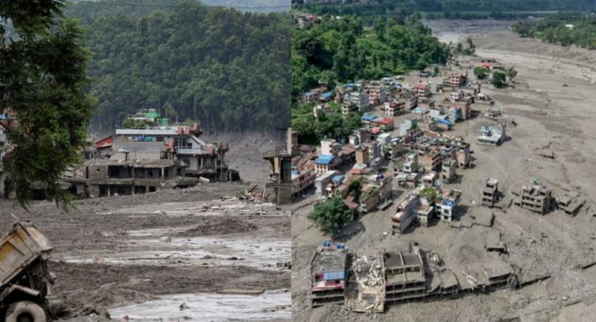 Hundreds Missing After Catastrophic Flash Floods Strike Nepal-Tibet Border Region