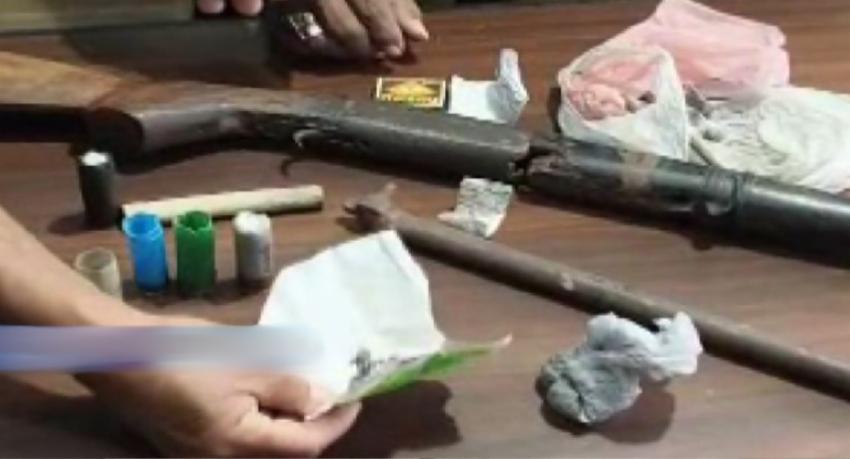 Illegal Firearm Seized During Police Operation in Balangoda