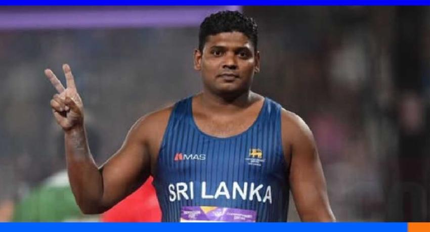 இலங்கைப் பராத்லீட் பந்தார சCommonwealth விளையாட்டுகளில் முதல் பதக்கம் வென்றார்