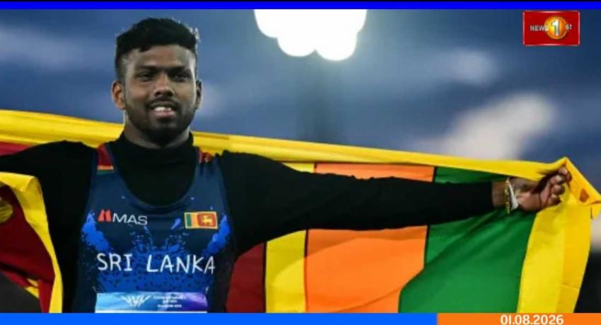 ரூமேஷ் தரங்கா காமன்வெல்த் கேம்ஸ் ஈட்டி எறிதல் தங்கப் பதக்கத்தில் வரலாறு படைத்தார்
