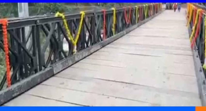 இந்தியா இலங்கைக்கு ஐந்து கூடுதல் பெய்லி பாலங்களை நன்கொடையாக வழங்கியது
