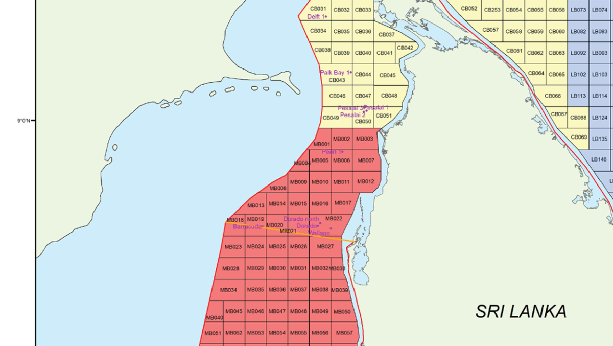 Sri Lanka to Launch Oil and Gas Exploration Licensing Round