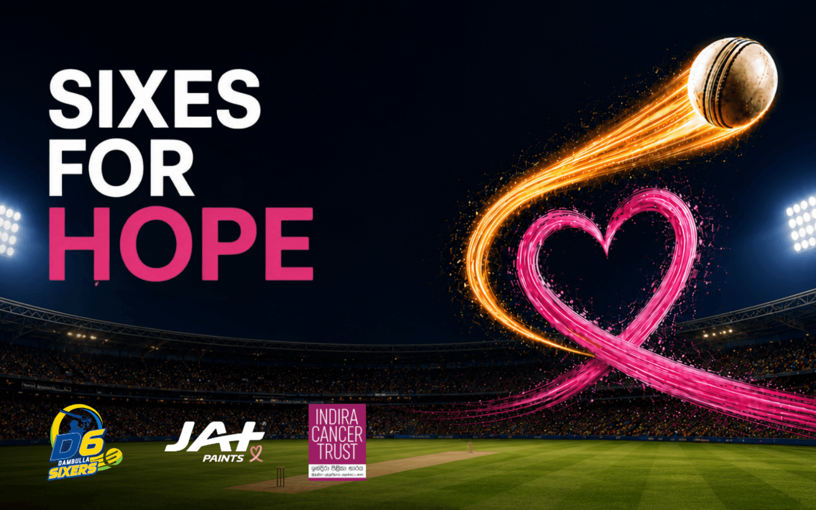 JAT Holdings Launches ‘Sixes for Hope’ with Dambulla Sixers to Support the Indira Cancer Trust | Colombo Gazette
