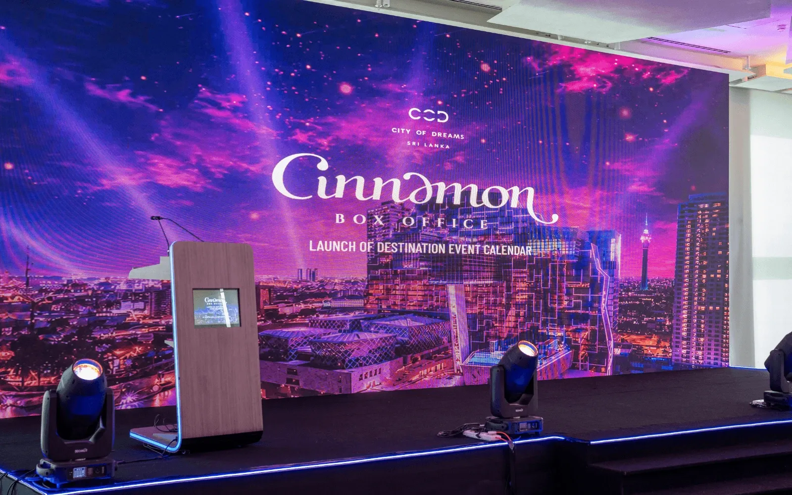 Cinnamon Box Office Launches Entertainment Calendar, Brings Michael Jackson Tribute to Colombo
