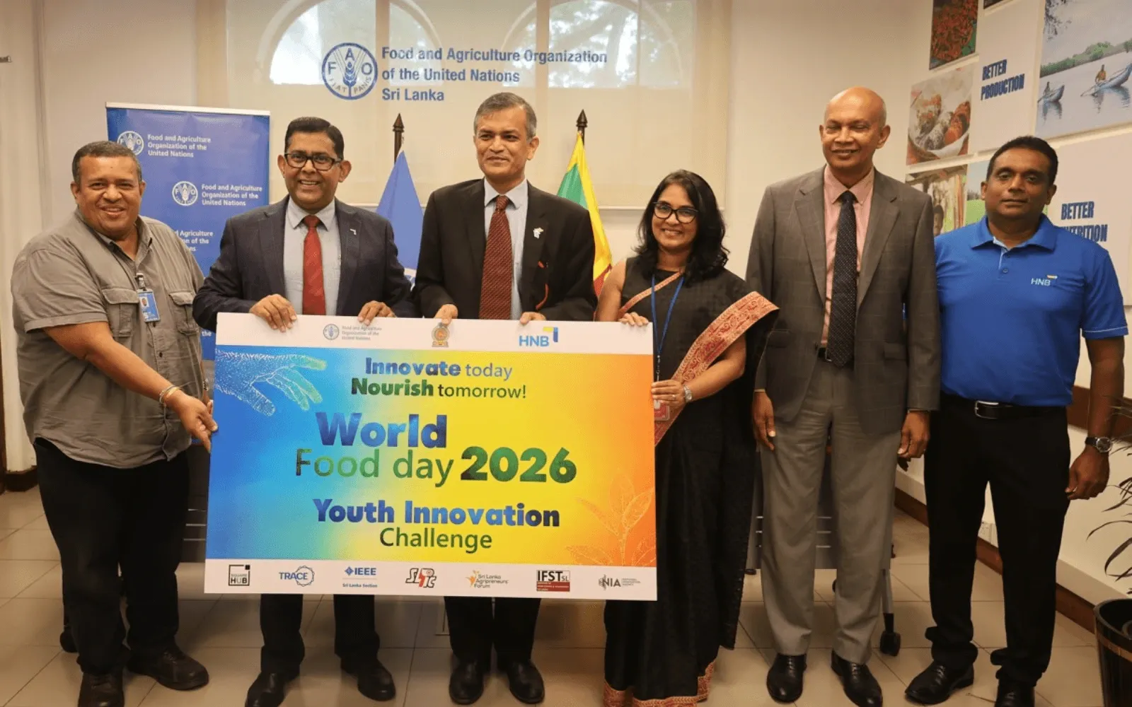 FAO and Sri Lankan Partners Launch Youth Innovation Challenge to Address Food System Challenges