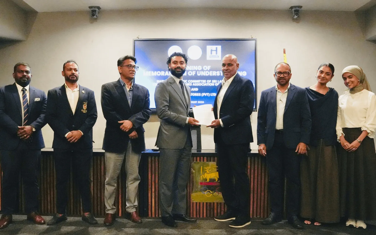 Hameedia Named Official Clothing Partner for Team Sri Lanka