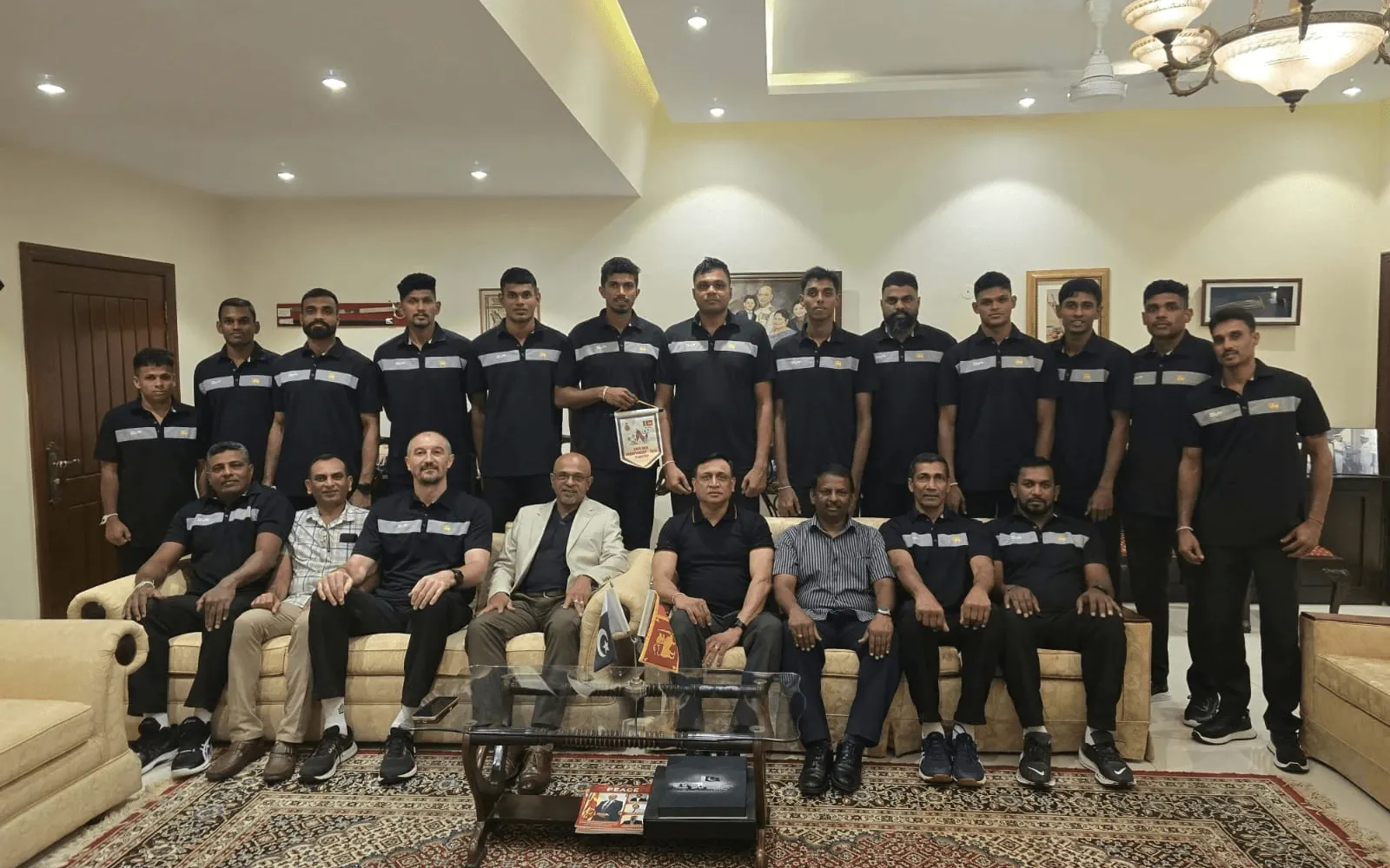 Sri Lankan High Commissioner Hosts Reception for Men's Volleyball Team in Islamabad