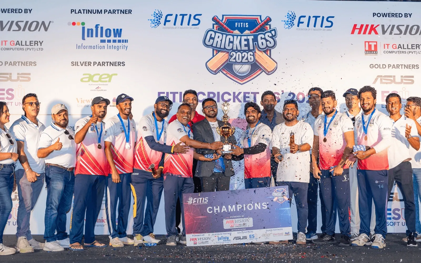 Hikvision Sri Lanka Sponsors FITIS Cricket Tournament to Strengthen Industry Networks