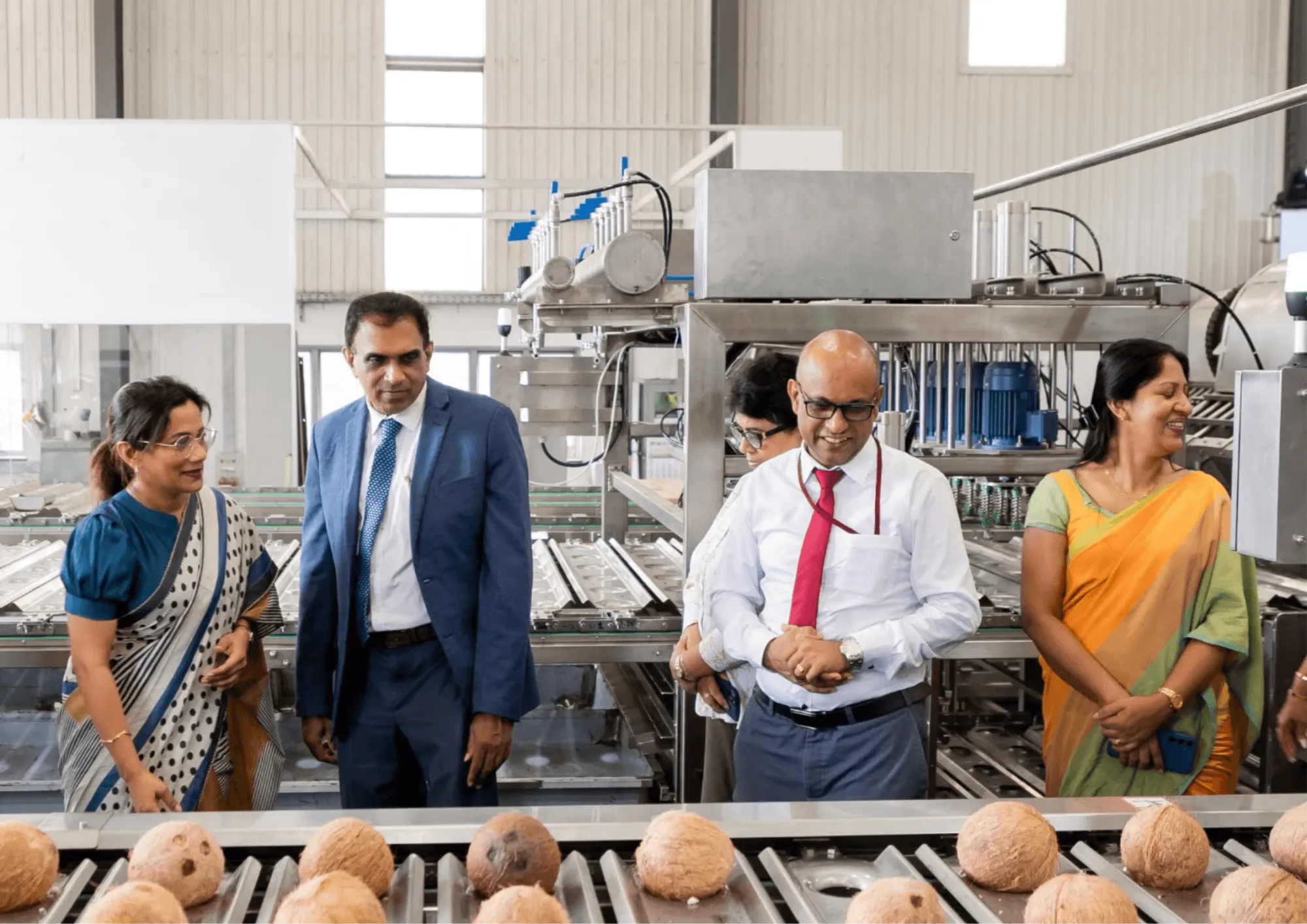 Sri Lankan Company ISF Unveils First Fully Automated Coconut Dewatering System
