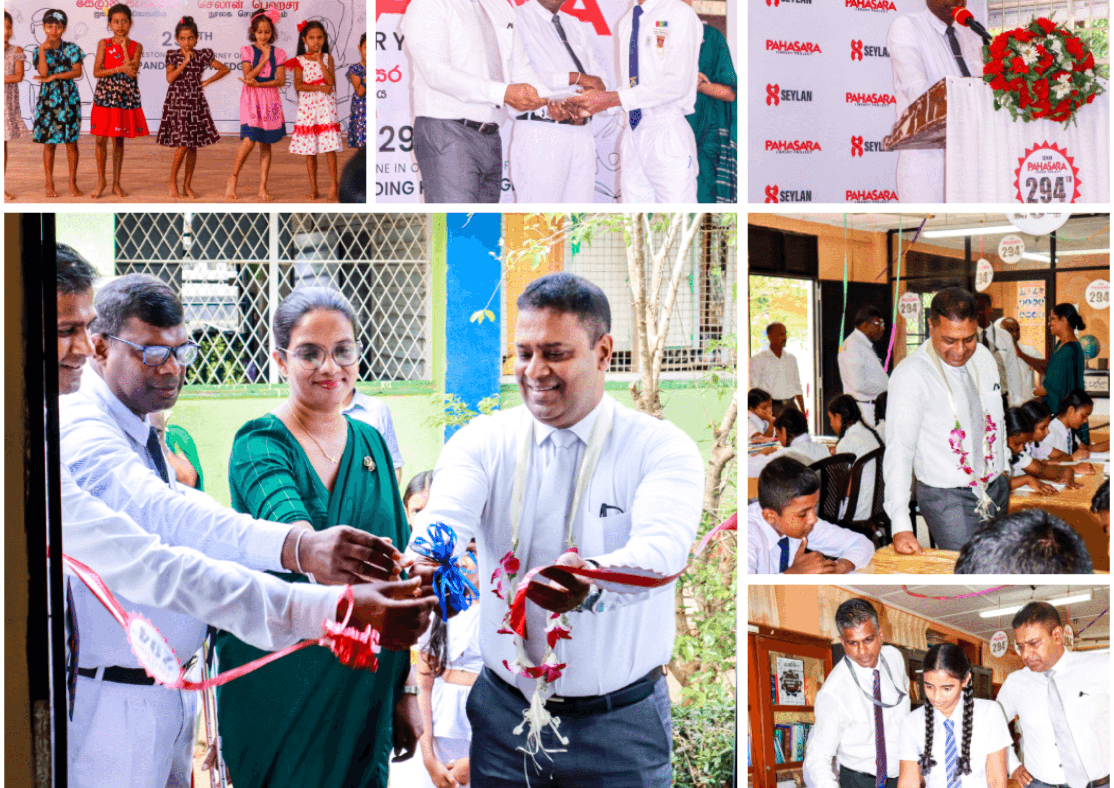 Seylan Bank Opens 294th 'Pahasara' Library at Galgamuwa School