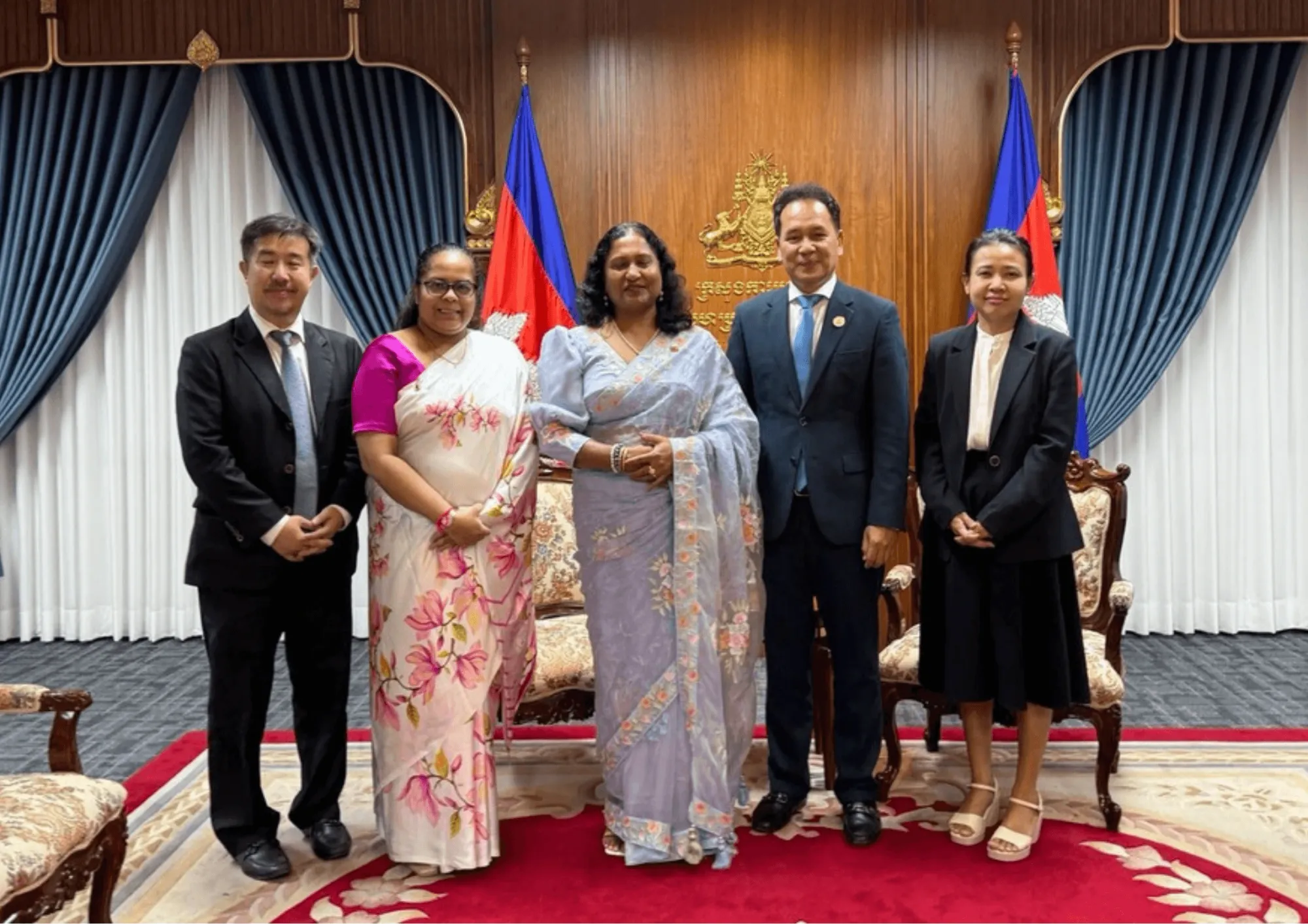 Sri Lanka and Cambodia Strengthen Diplomatic Ties and Community Support