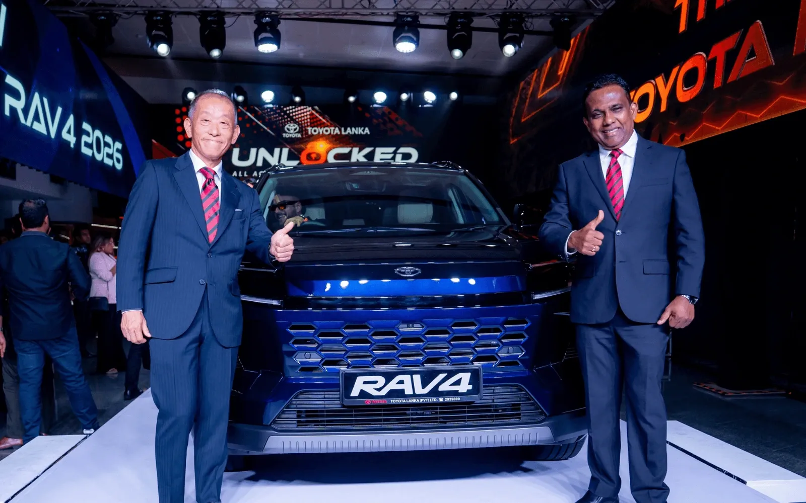Toyota Lanka Launches 2026 Hilux and RAV4 Models at Exclusive Event