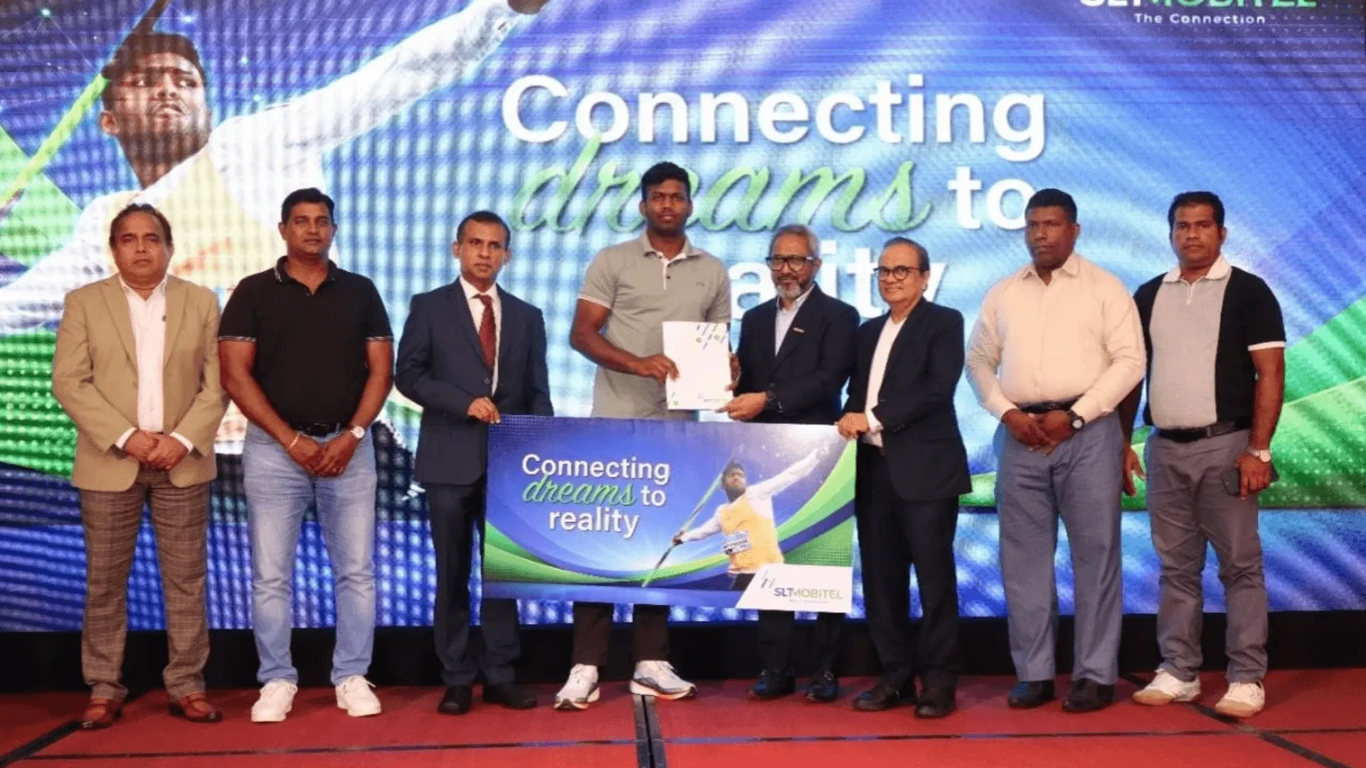 SLT-MOBITEL Names Javelin Champion Rumesh Tharanga as Brand Ambassador