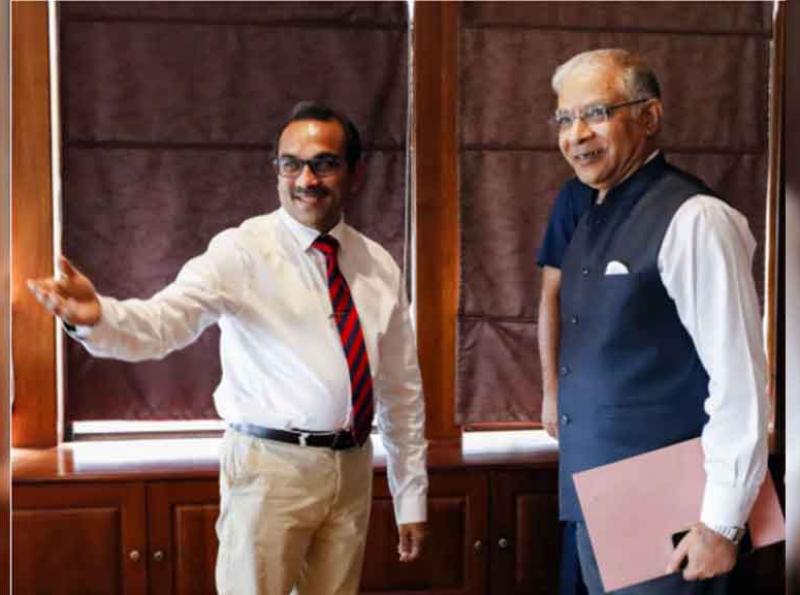 இந்திய உயர் ஆணையர் இலங்கையின் போக்குவரத்து அமைச்சருடன் சந்திப்பு