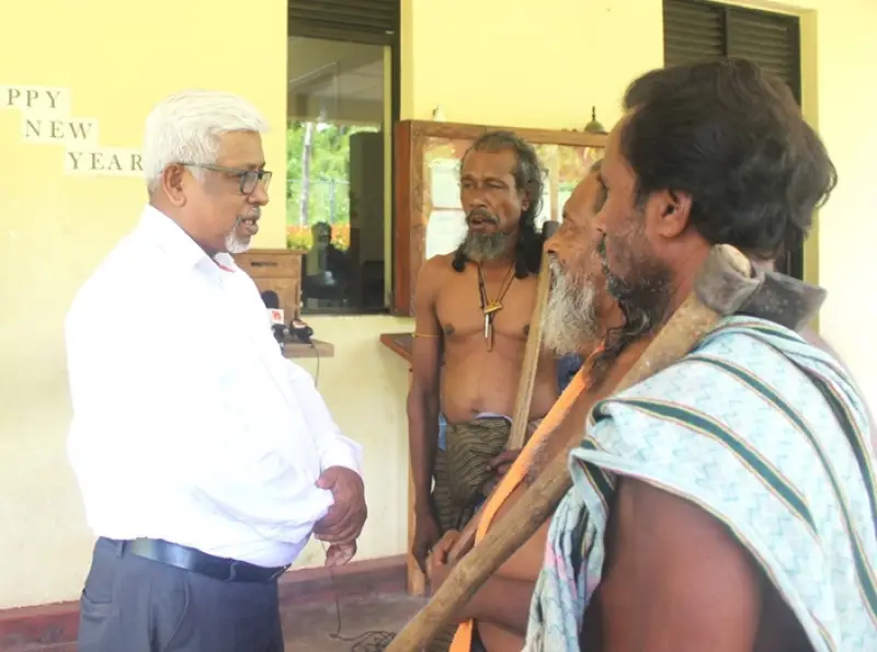அம்பாறாவில் உள்ள பழங்குடி சமூகங்களுக்கான சிறப்பு избирателя பதிவு இயக்கம் தொடங்கப்பட்டது