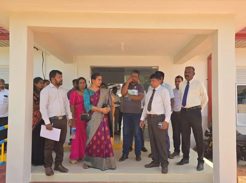 கின்னியாவில் திறன் மேம்பாட்டு டேகேர் வசதியை அதिकாரிகள் ஆய்வு செய்தனர்