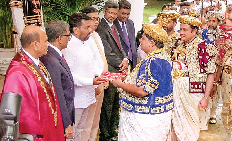 ඩලදා මාලිගාව ප්රතිසංස්කරණ ව්යාපෘතිය සම්පූර්ණ වීම ගැන ජනාධිපතිට දැනුම් දෙන ලදී