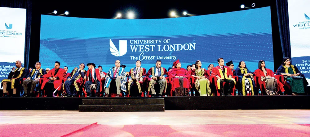 University of West London ශ්රී ලංකා උපාධි ප්රදානෝත්සවය අභිමානවත් ලෙස පැවැත්වේ