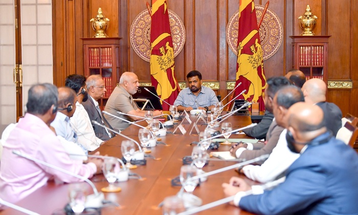 President meets Tamil and Muslim party representatives to discuss constitutional reform and community concerns