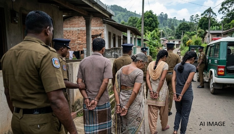 Four arrested in connection with Rs. 14.1 million jewellery theft in Mount Lavinia