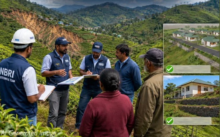 NBRI Fast-Tracks Safety Inspections for Cyclone Ditwah Resettlement in Badulla