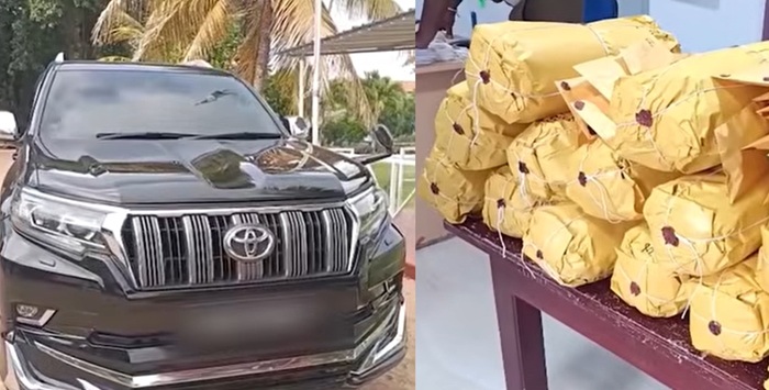 Young couple arrested with 18kg of cannabis in luxury vehicle