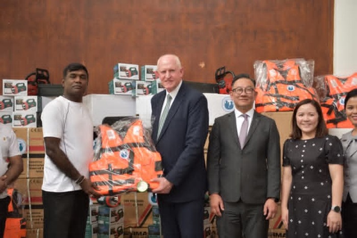 Sri Lanka receives humanitarian and rescue equipment donation from US-based Church