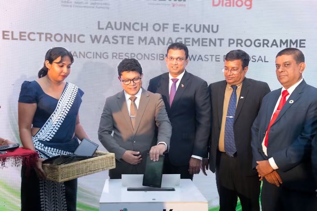 Dialog and CEA Launch Expanded E-Waste Collection Programme Across Sri Lanka