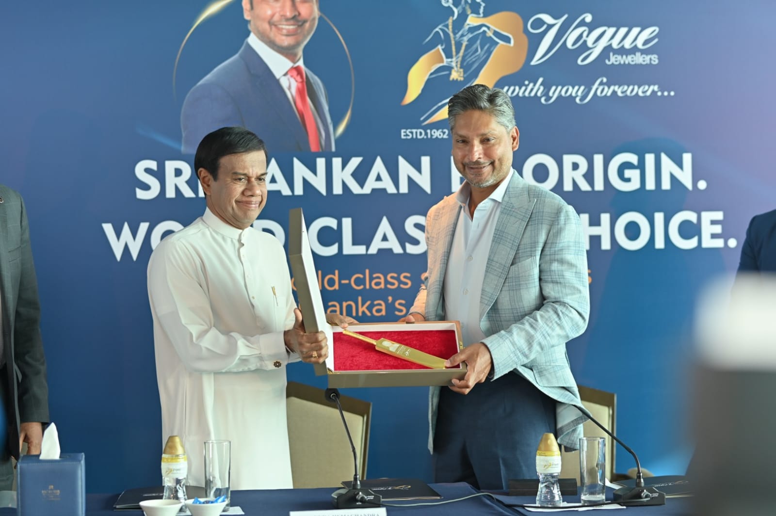 Cricket Legend Kumar Sangakkara Named Brand Ambassador for Vogue Jewellers