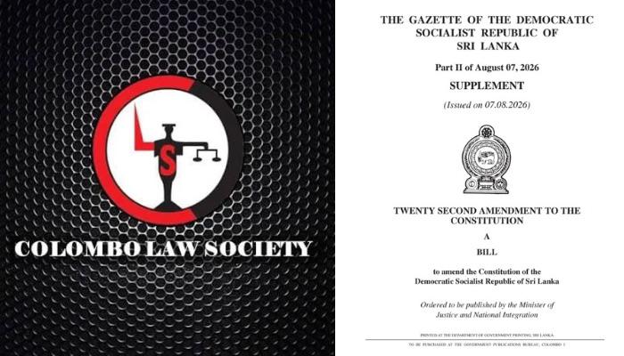 Colombo Law Society Challenges 22nd Amendment in Supreme Court