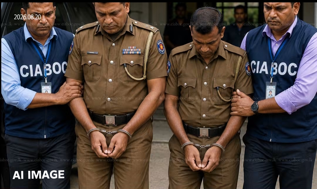Two Police Officers Arrested Over Alleged Rs. 20,000 Bribe Linked to Drug Case