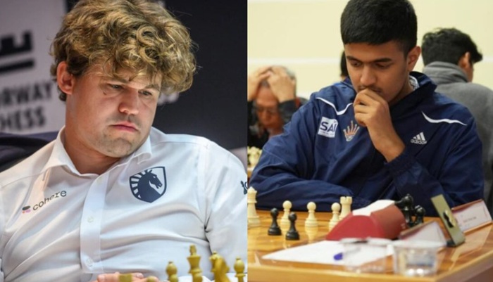 15-year-old Indian chess prodigy defeats Magnus Carlsen in online tournament upset