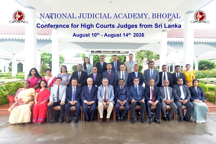 Sri Lankan judges complete knowledge exchange programme at Indian academy