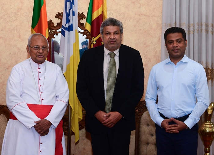 Government Ministers Brief Cardinal Ranjith on Judicial and Prison Reforms