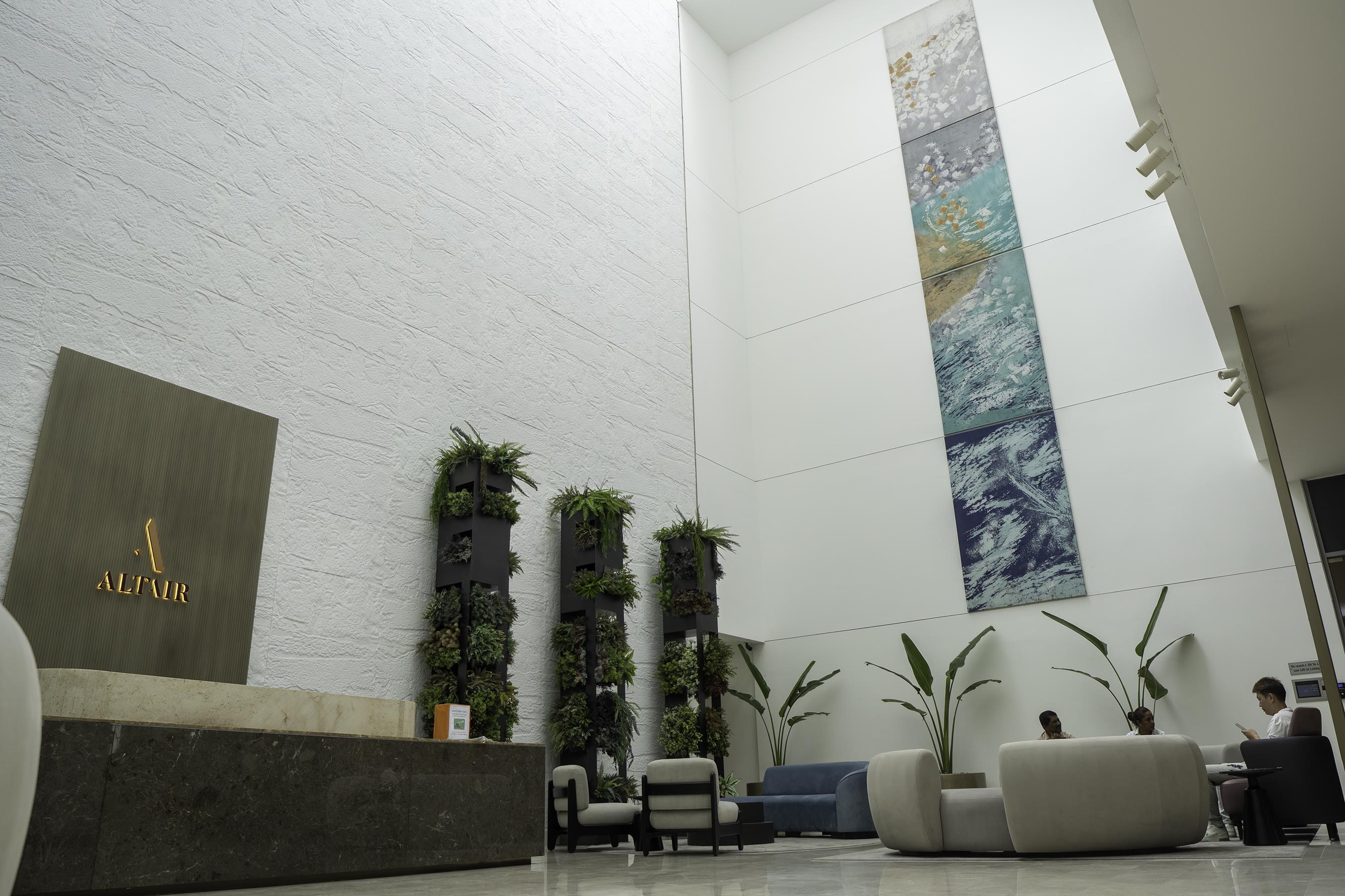 Colombo's Altair Tower Undergoes Major Entrance and Lobby Redesign