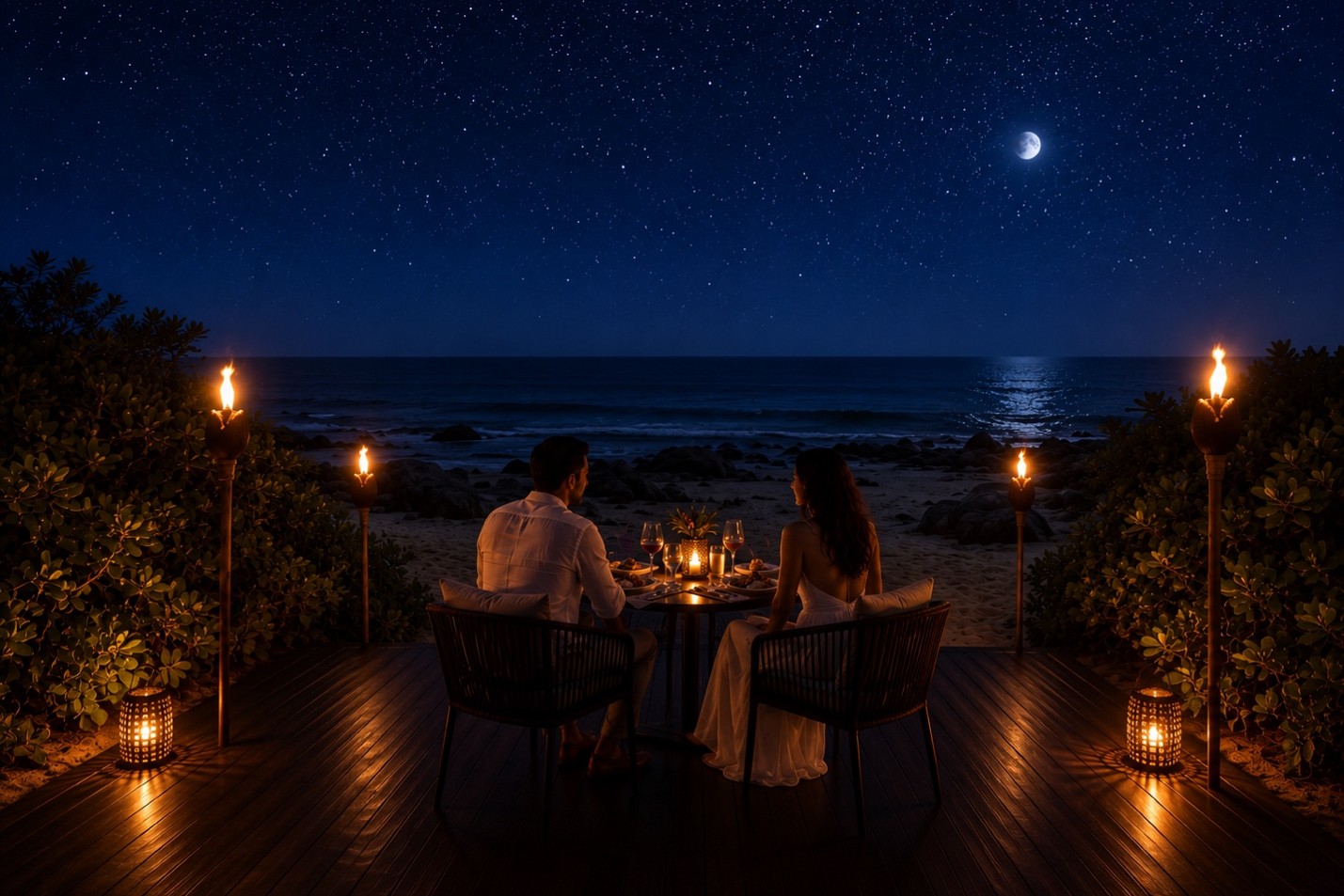 Hilton Yala Introduces Private Beachfront Dining Under the Stars