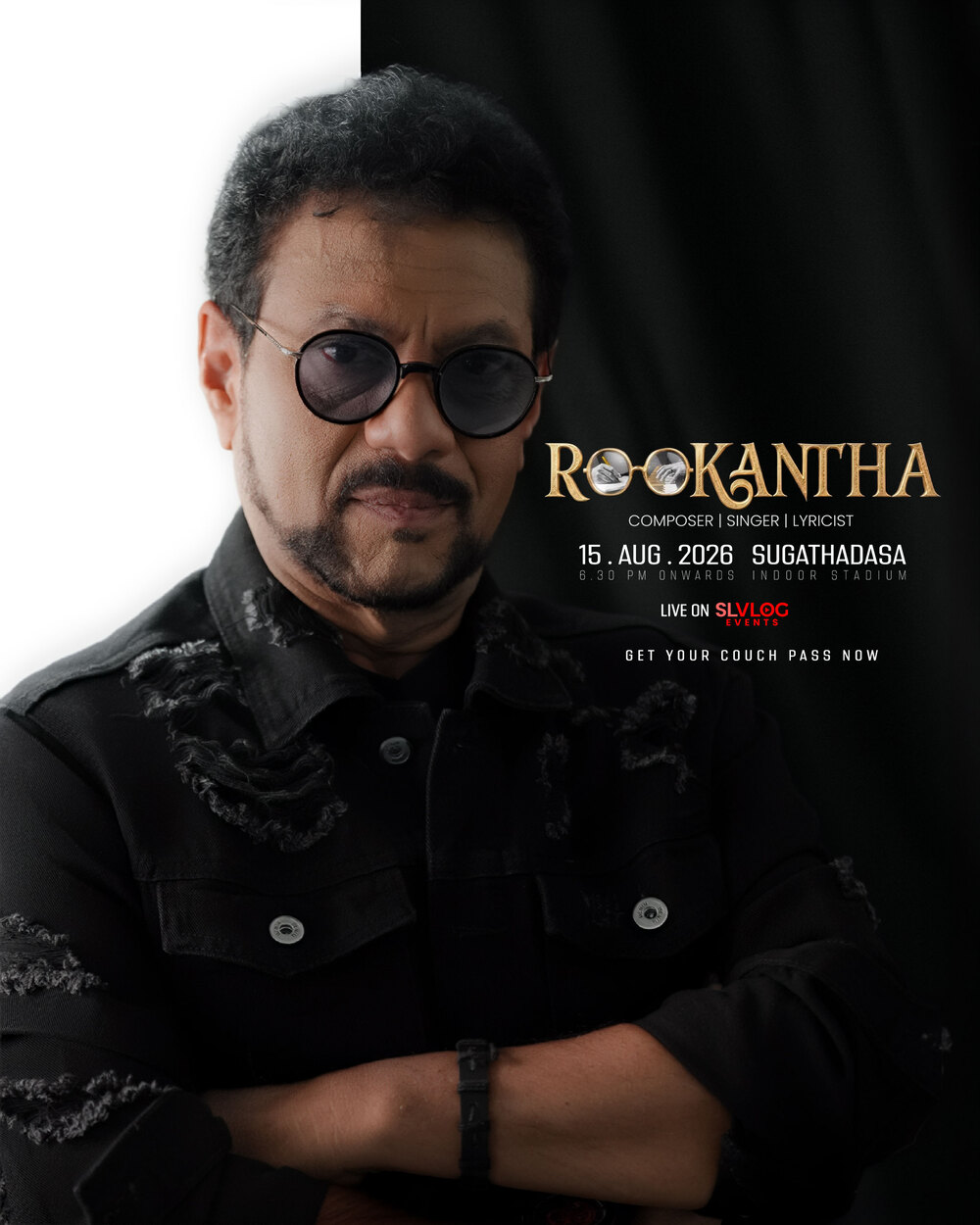 Rookantha Goonatillake to Perform 'A Timeless Journey' Concert at Sugathadasa Stadium