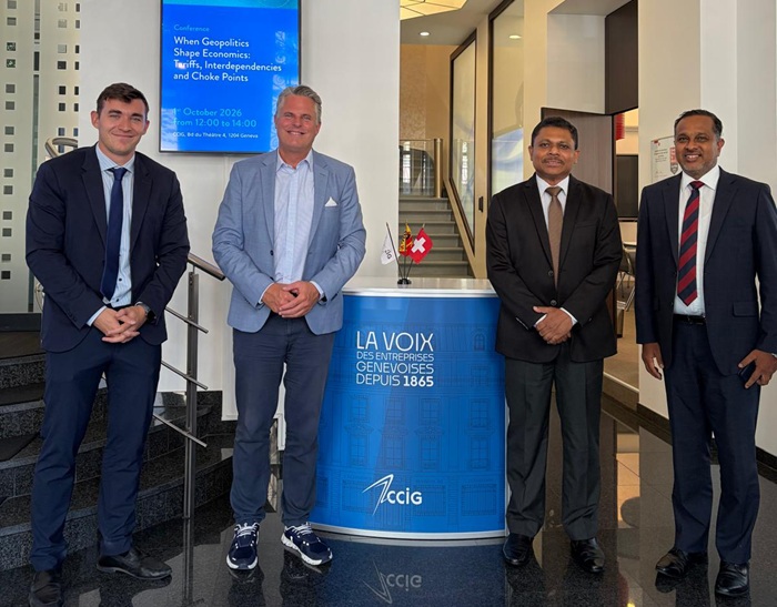 Sri Lanka Pursues Expanded Trade Partnership with Switzerland