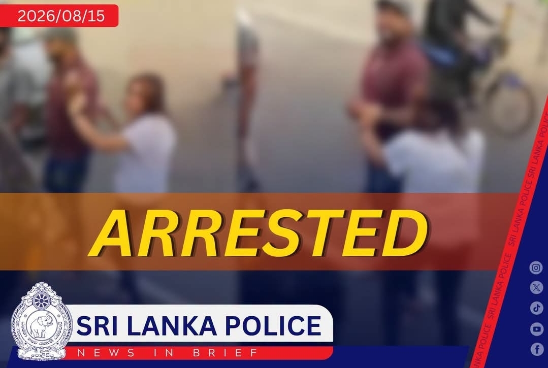 Three arrested following viral social media incident involving sword threat in Divulapitiya