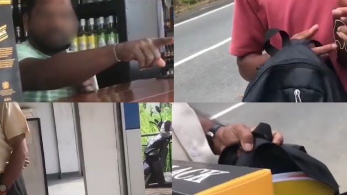 Public Confrontation Highlights Underage Liquor Sale in Bandarawela