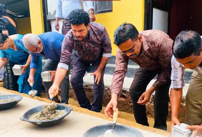 Foundation stone laid for Wariyapola market redevelopment project