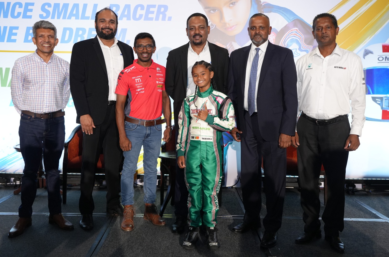Sri Lankan kart racer Tanasha Raddella makes history as first female to win IAME Series round