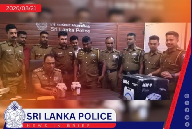 Man arrested after Rs. 24 million theft from Mount Lavinia residence